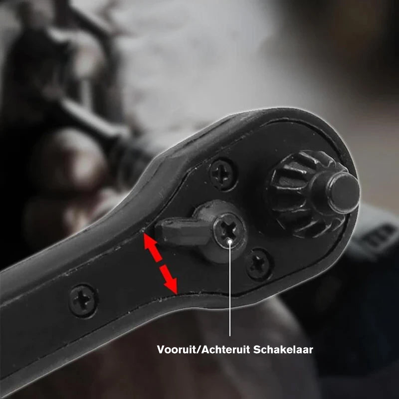 2 in 1 Boorhouder ratelsleutel