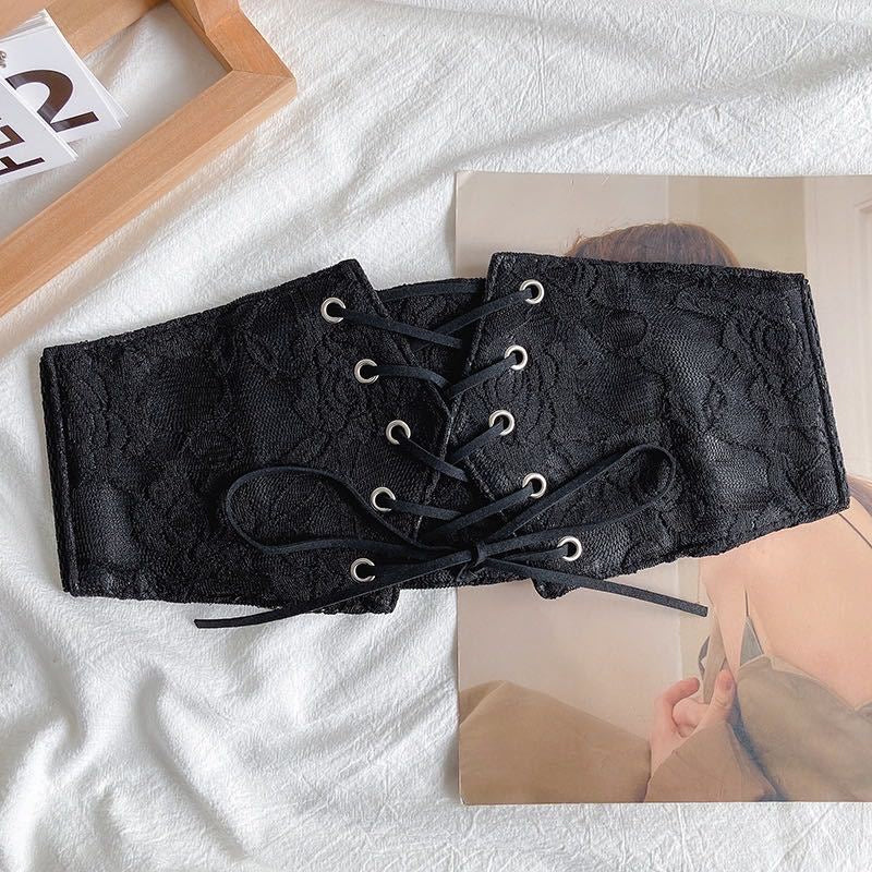 Dames elastische stretch korset taille cincher riem