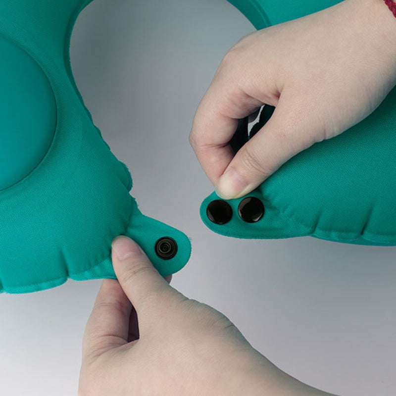 Opblaasbaar reiscomfortkussen