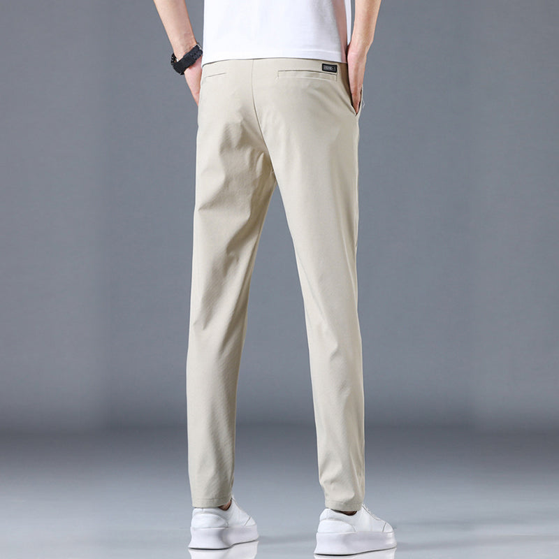 Vrijetijdsbroek van ijszijde voor heren