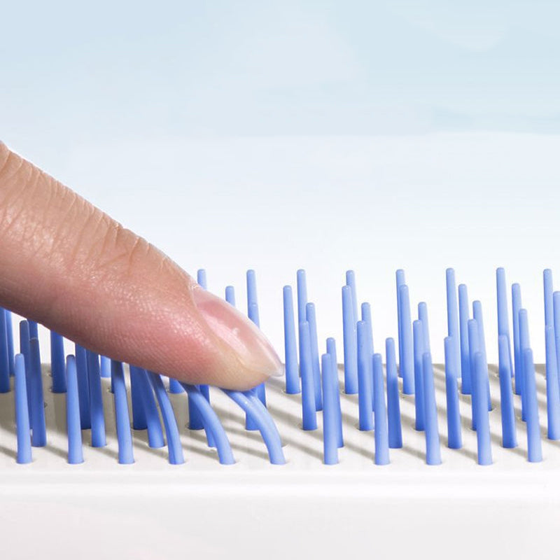 Zelfreinigende antistatische massagekam