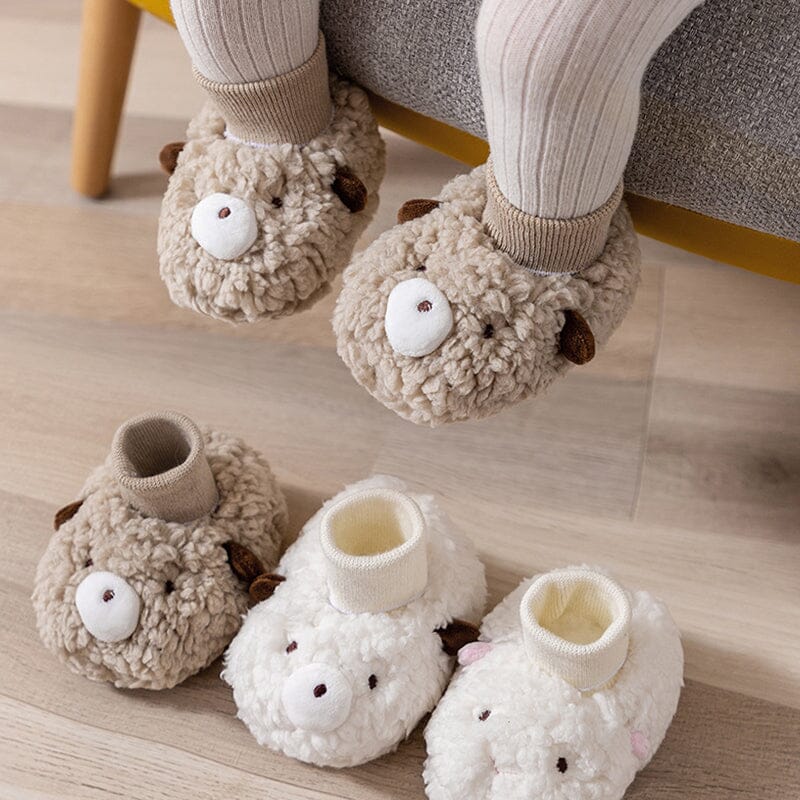 Baby cartoon pluche katoenen peuter schoenen