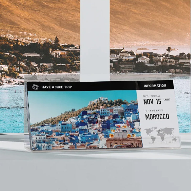 Patroonkalender voor vliegticketpatronen