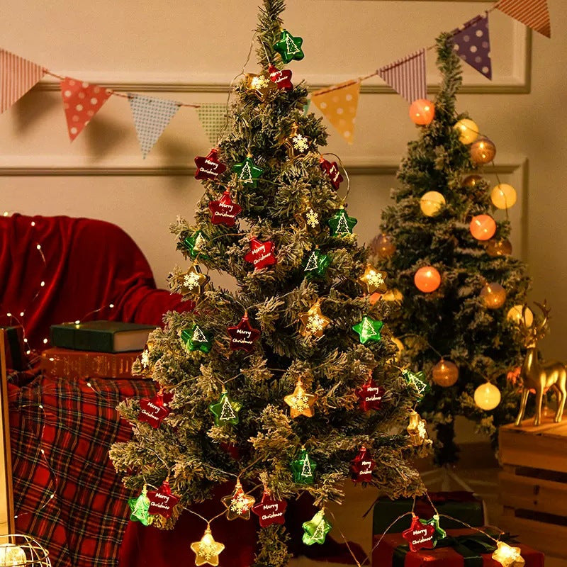 Kerst decoratieve lichtslingers