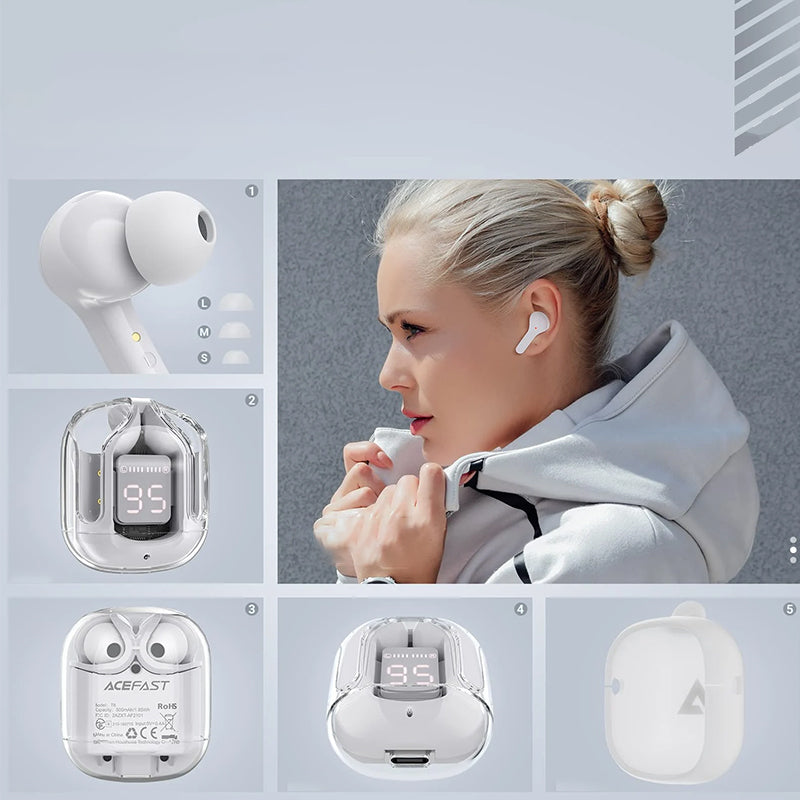 Bluetooth oordopjes met ENC Noise Cancelling