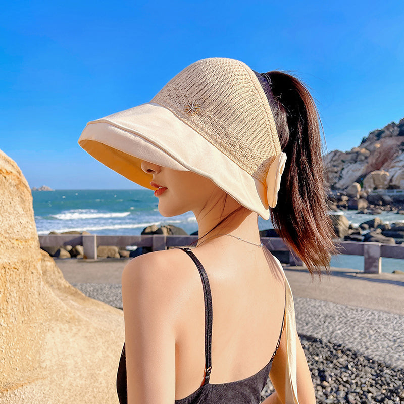 Zomermode zonnehoed met brede rand