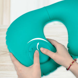 Opblaasbaar reiscomfortkussen