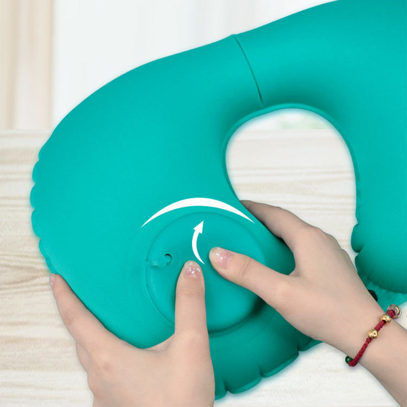 Opblaasbaar reiscomfortkussen