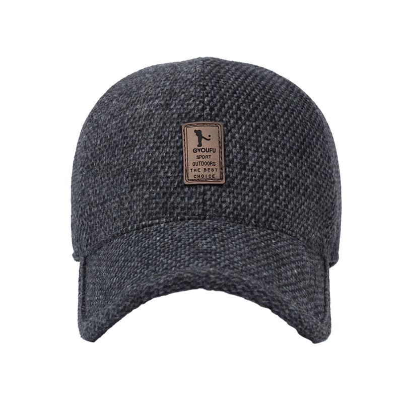 Winterbaseballpet met oorwarmers