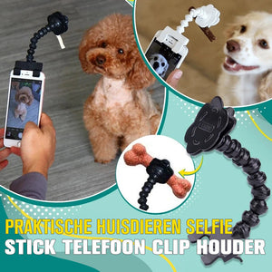 Praktische Selfie Stick-telefoonhouder voor huisdieren
