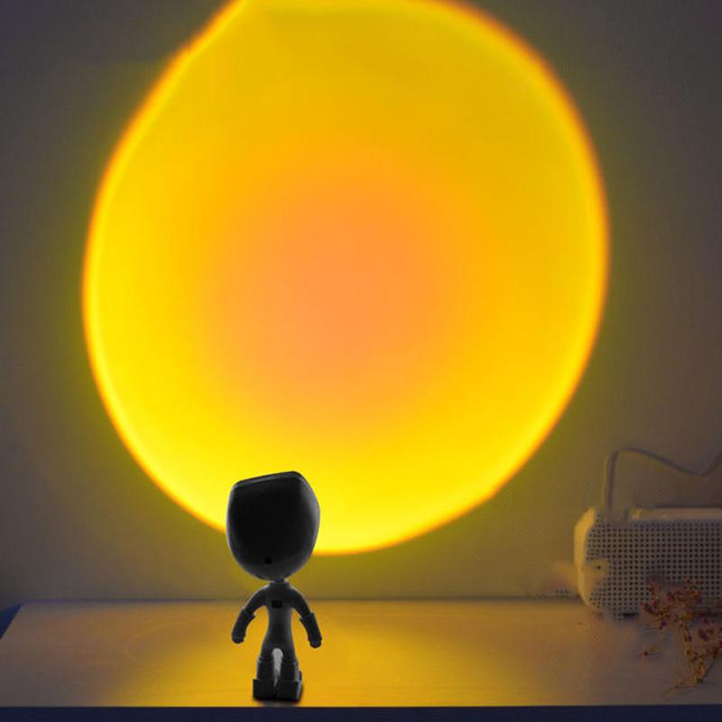 Projectielamp The Sun Never Sets