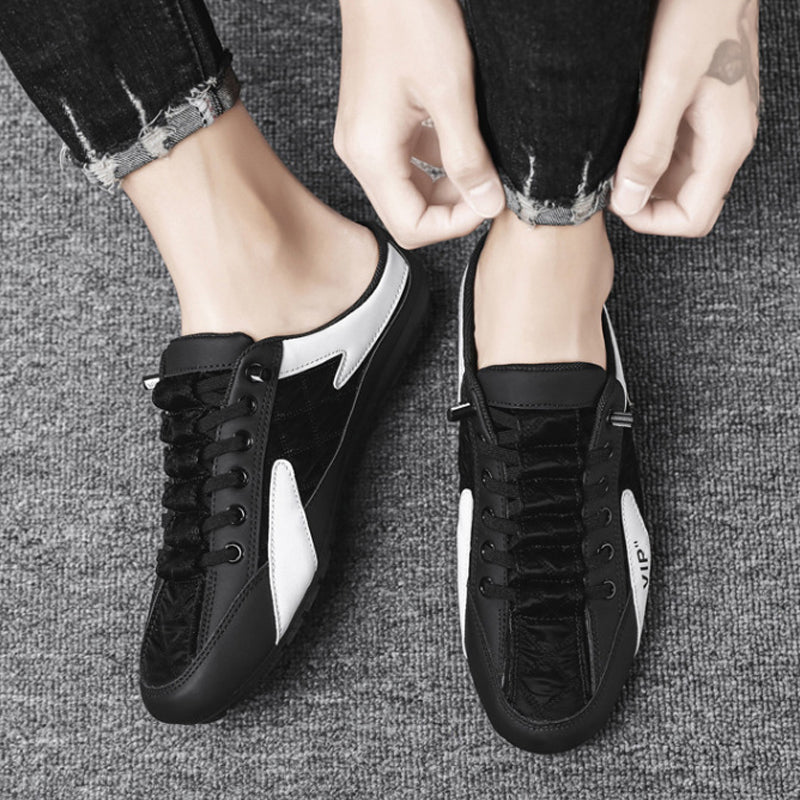 Rugloze herensneakers