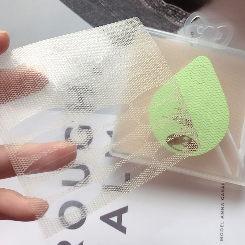 Onzichtbare dubbele ooglidstrips