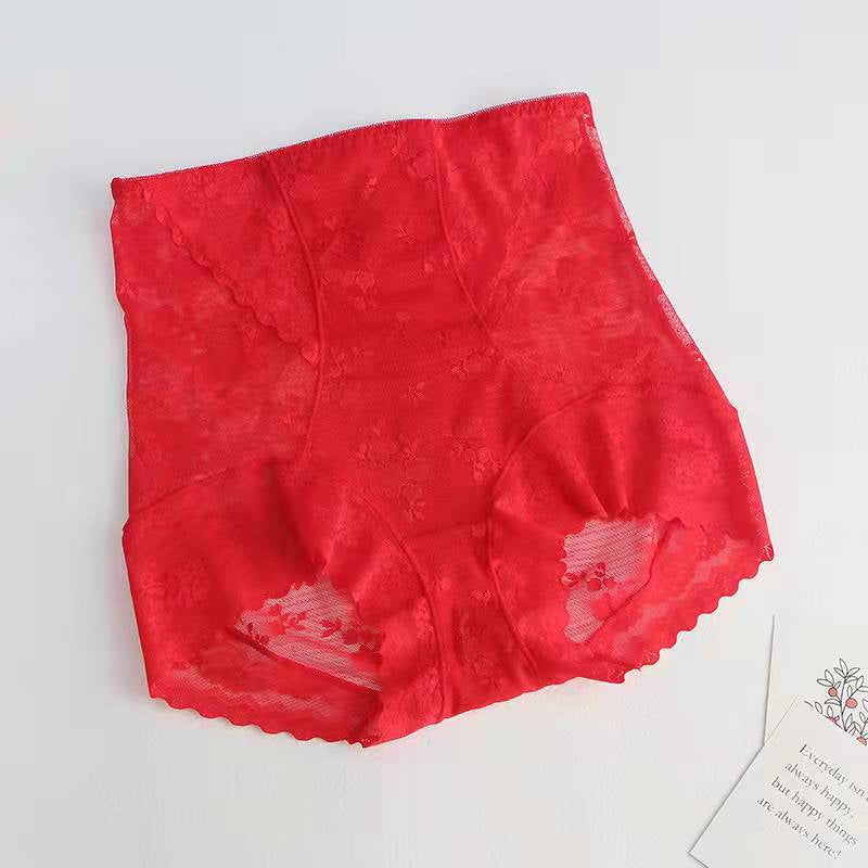 Kanten slipje met hoge taille