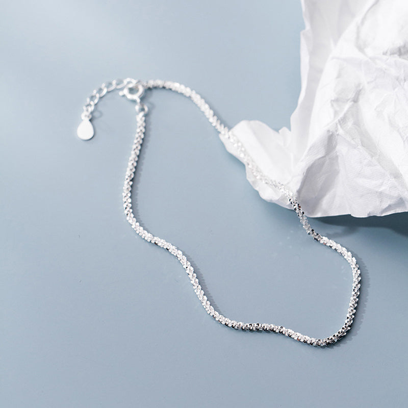 Super sprankelende glitter ketting