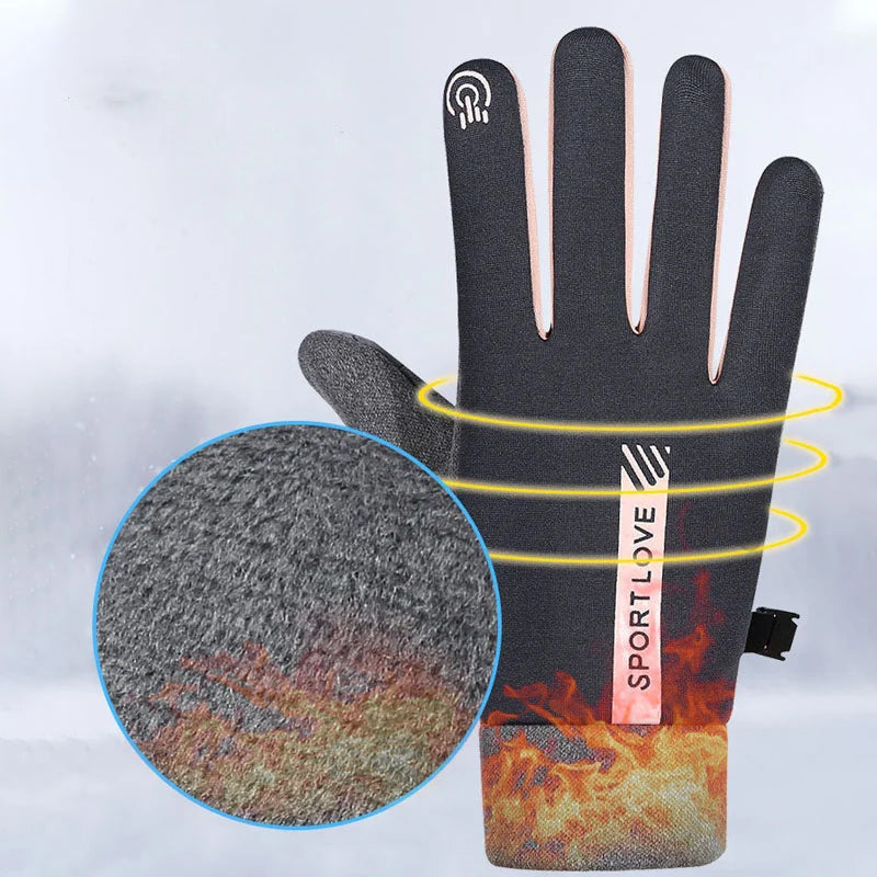 Waterdichte antisliphandschoenen met touchscreen