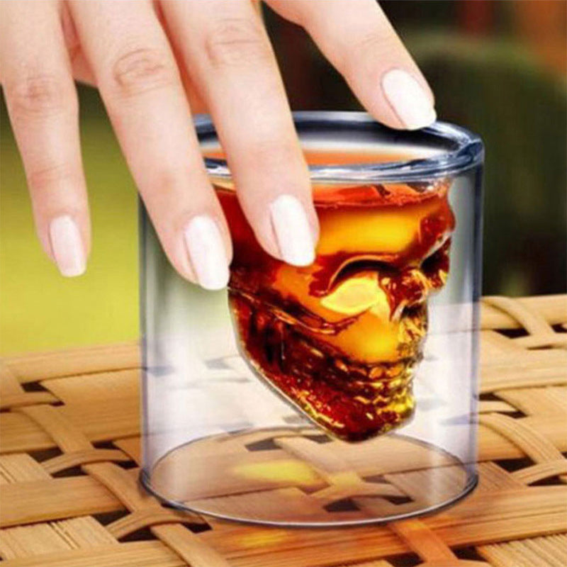 Schedel glas