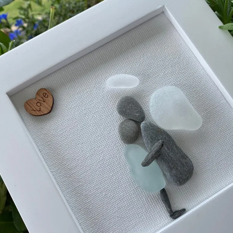 Zee glas kunst sympathie geschenk