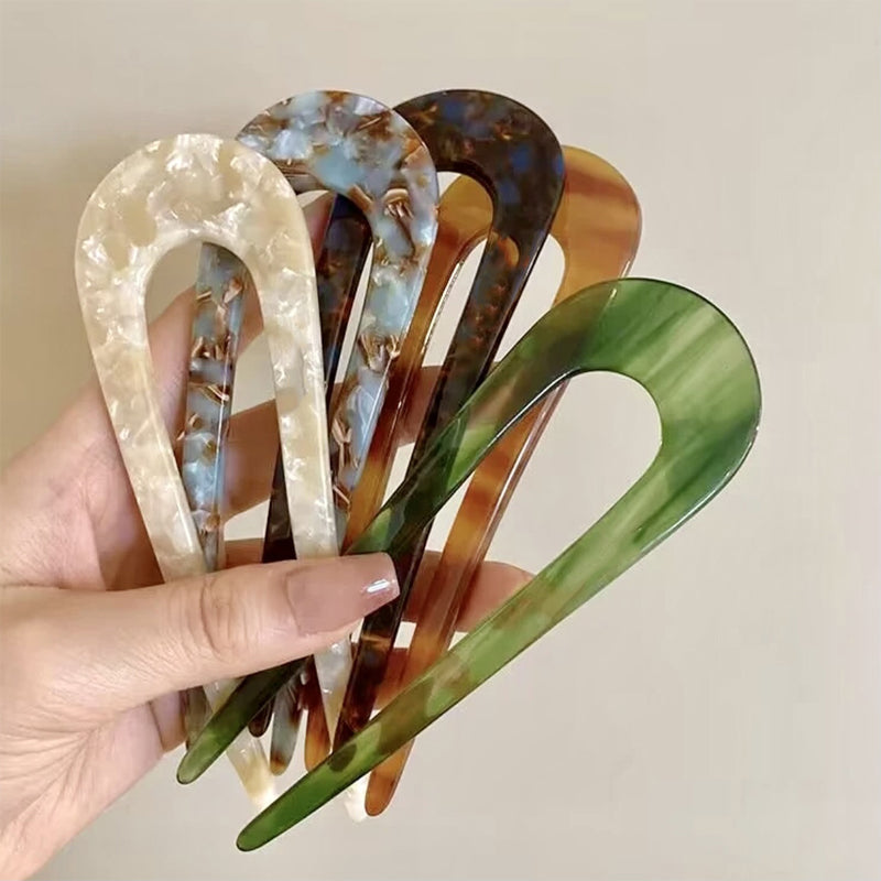 U-vorm vrouwen haarspelden