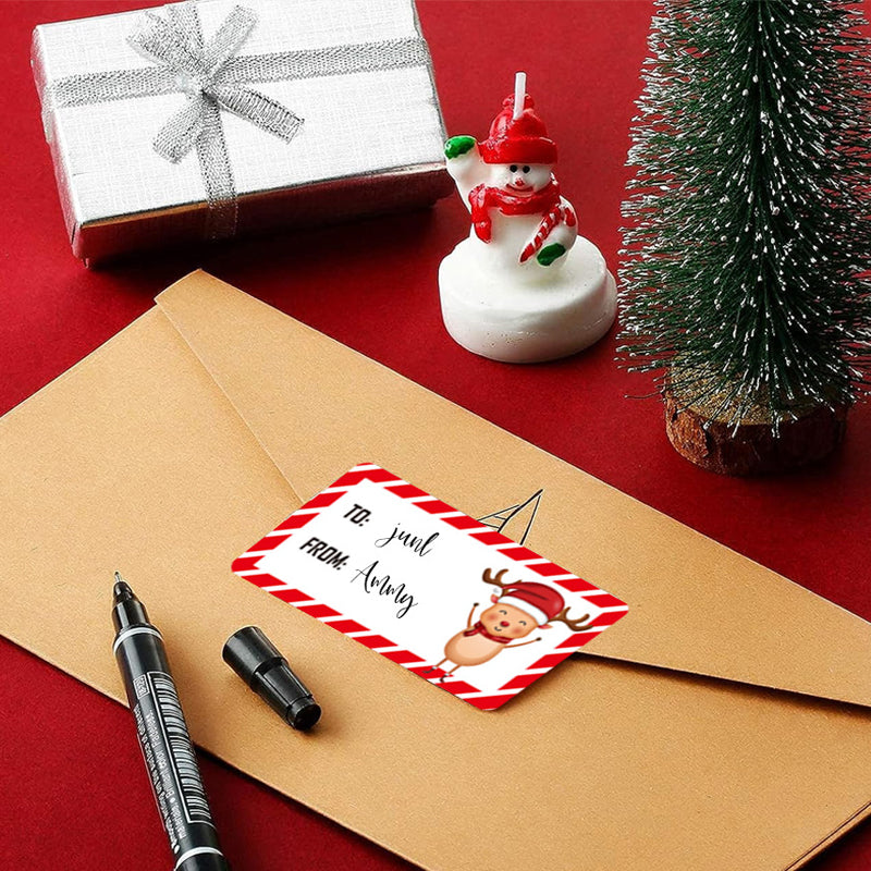 Kerst zelfklevende stickers