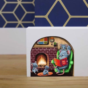 Muis muur sticker sticker