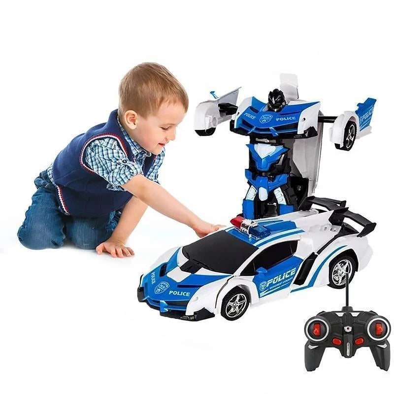 Afstandsbediening transformerende robotauto