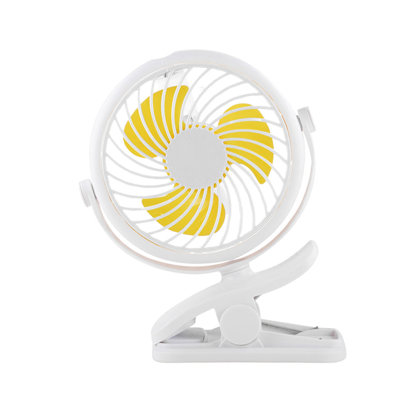 Draagbare stille clipventilator met 360 ° rotatie