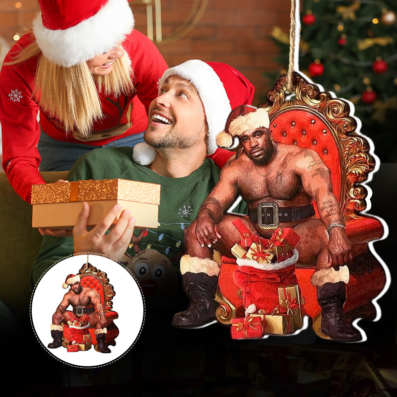Barry houten Meme Kerst Ornament