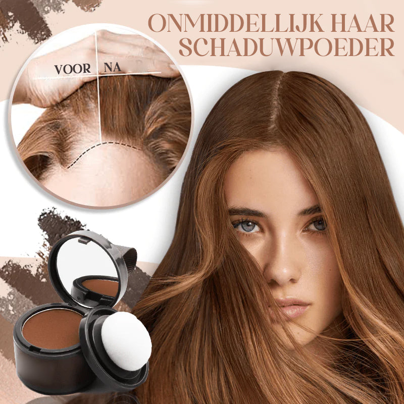Instant haarschaduwpoeder