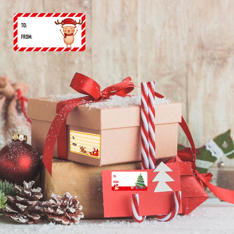 Kerst zelfklevende stickers