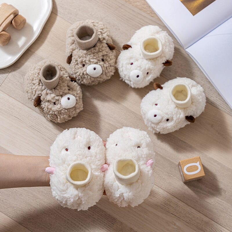 Baby cartoon pluche katoenen peuter schoenen
