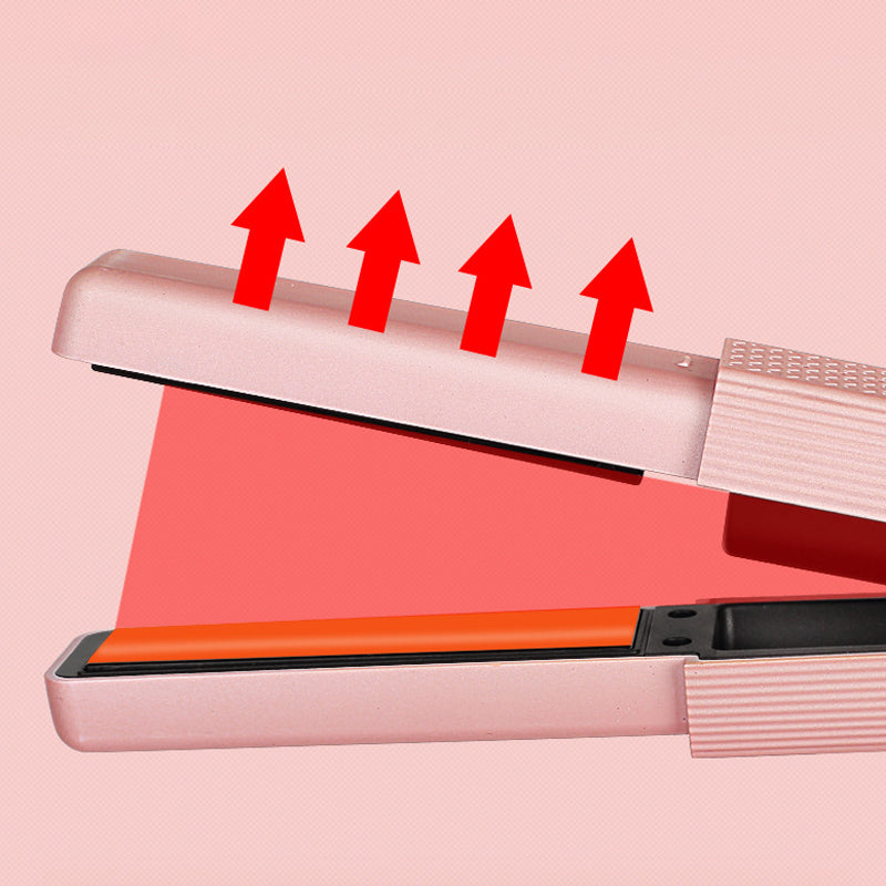 Draagbare krultang met draadloos opladen via USB