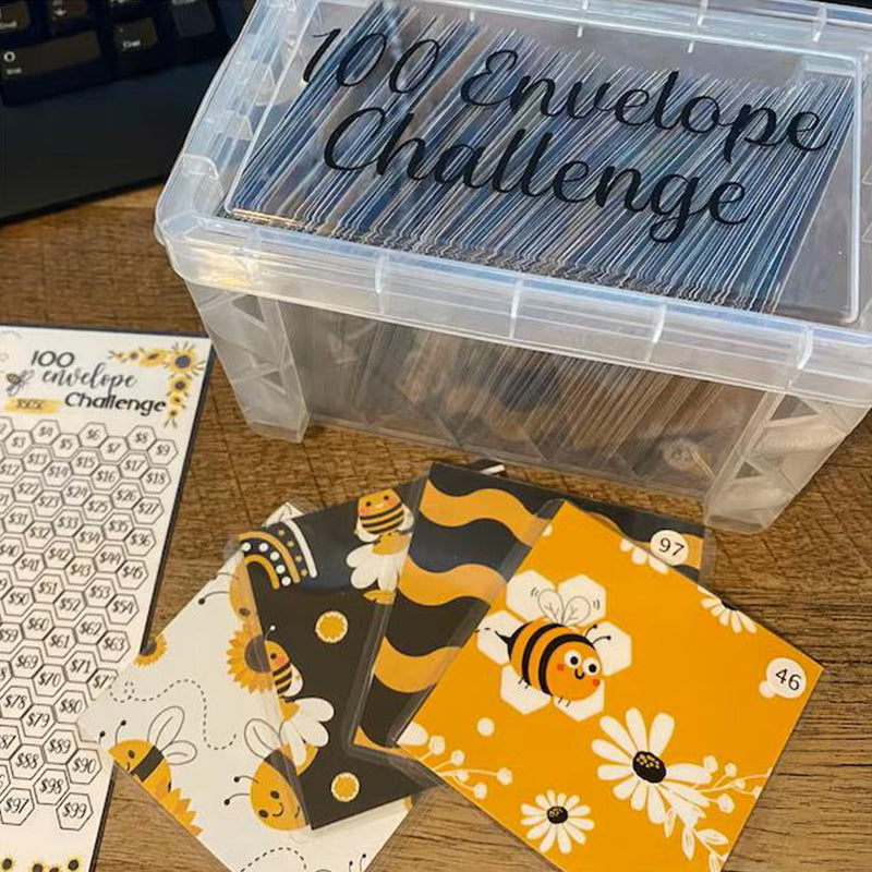 Uitdagingsboxset met 100 enveloppen