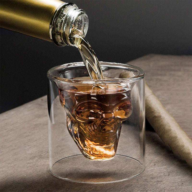 Schedel glas
