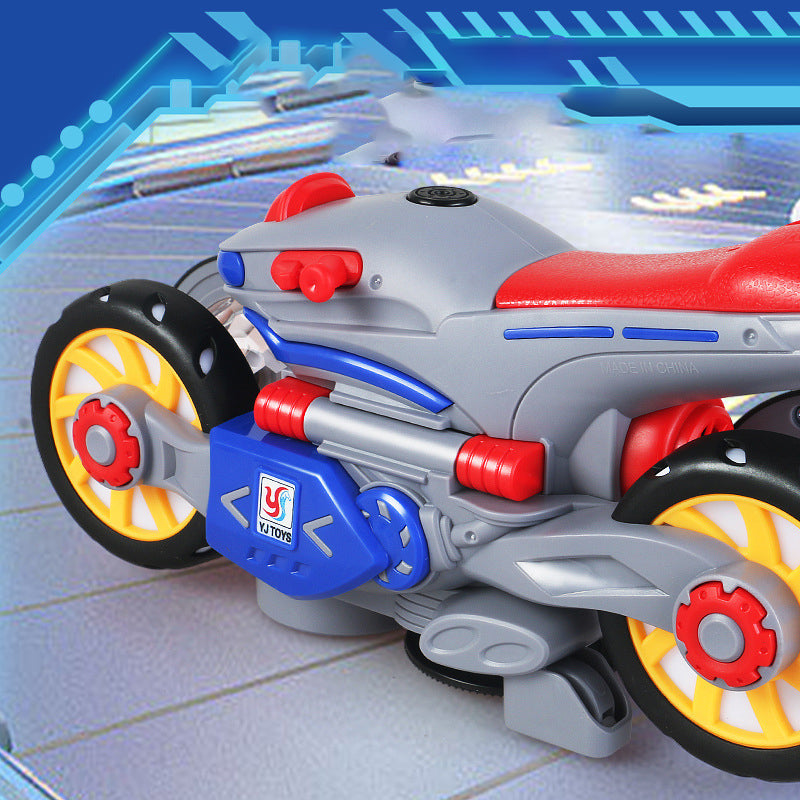 Nieuwe elektrische licht- en muziekvervormingsmotorfiets