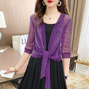 Parel Ijs Zijde Zonnebrandcrème dunne overgooier