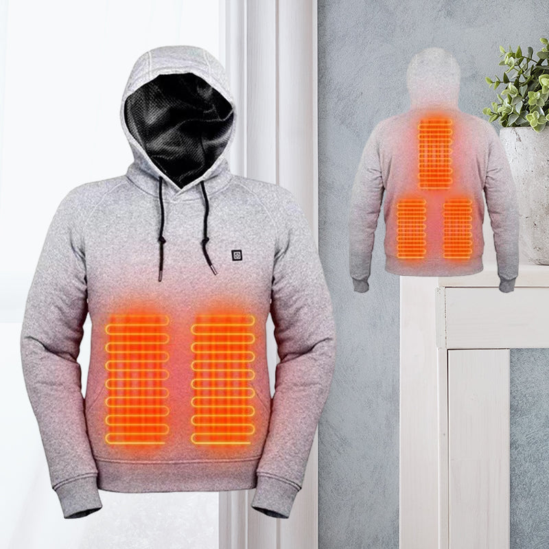 USB-stroomverwarmd sweatshirt met capuchon