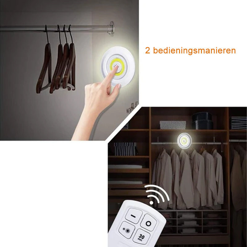 Afstandsbediening lampje