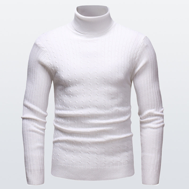 Men's Knitted Turtleneck Sweater