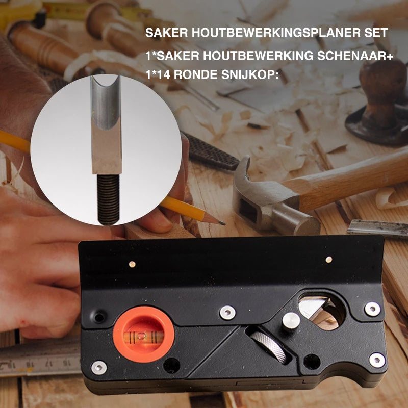 Saker® Houtbewerking Schaafset
