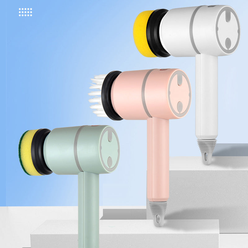 Elektrisch oplaadbare multifunctionele handreinigingsborstel