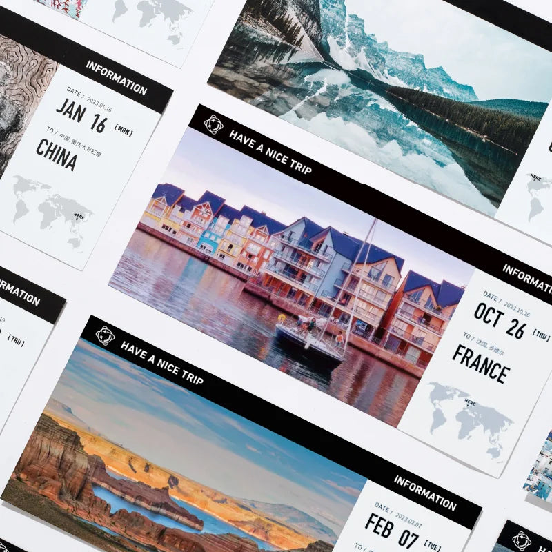 Patroonkalender voor vliegticketpatronen