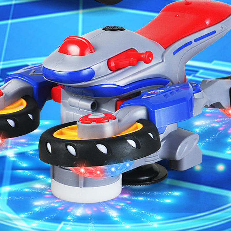 Nieuwe elektrische licht- en muziekvervormingsmotorfiets