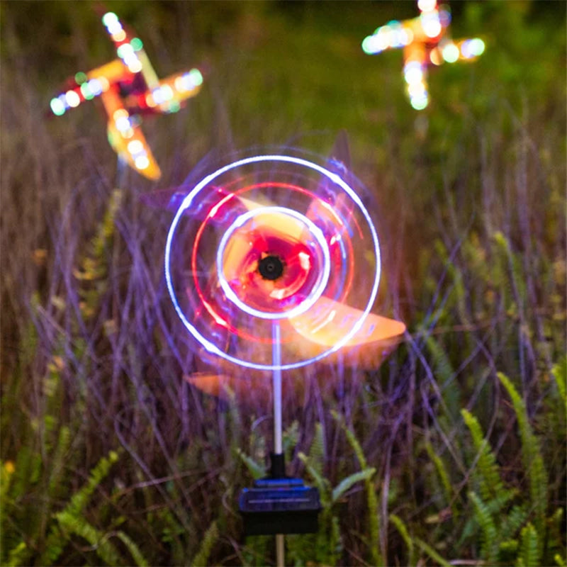 Waterdicht Solar Garden Windmolenlicht