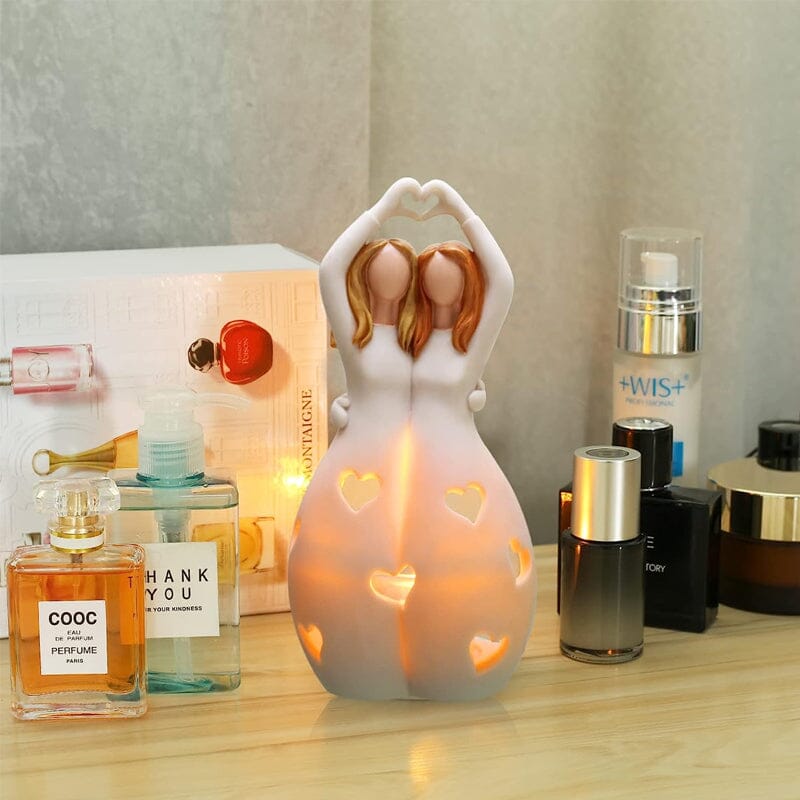 Hars kandelaar standbeeld