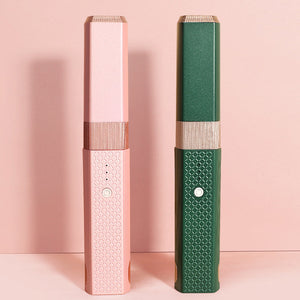 Draagbare krultang met draadloos opladen via USB