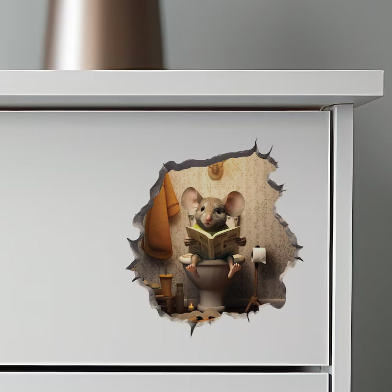 Muisgat stickers