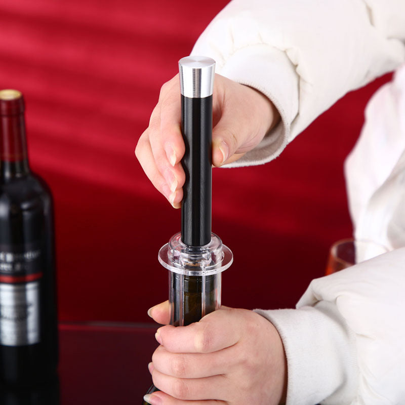 Handmatige flesopener met luchtdruk