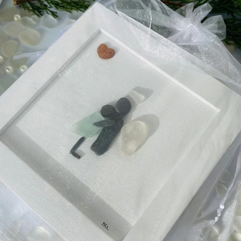 Zee glas kunst sympathie geschenk