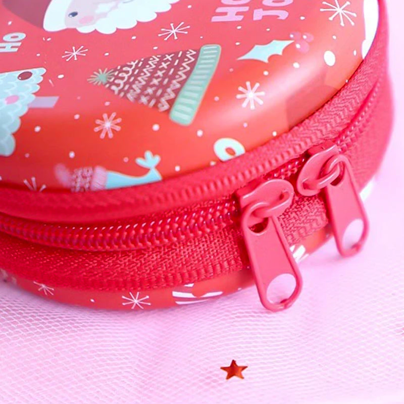 Kerst mini geld sleutelzakjes